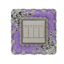 Load image into Gallery viewer, European 86 style Switch paste Acrylic Plastic wall paste Switch sleeve Double socket Decoration paste protective cover Hotel
