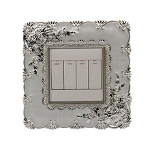 Load image into Gallery viewer, European 86 style Switch paste Acrylic Plastic wall paste Switch sleeve Double socket Decoration paste protective cover Hotel
