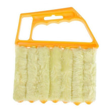 Load image into Gallery viewer, 1PC Useful Microfiber Window Cleaning Brush Blind Brush Air Conditioner Duster Cleaner With Venetian Blind Cleaning
